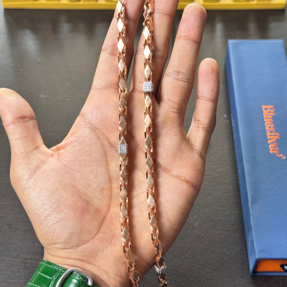 925 Silver Modern Choco Chain
