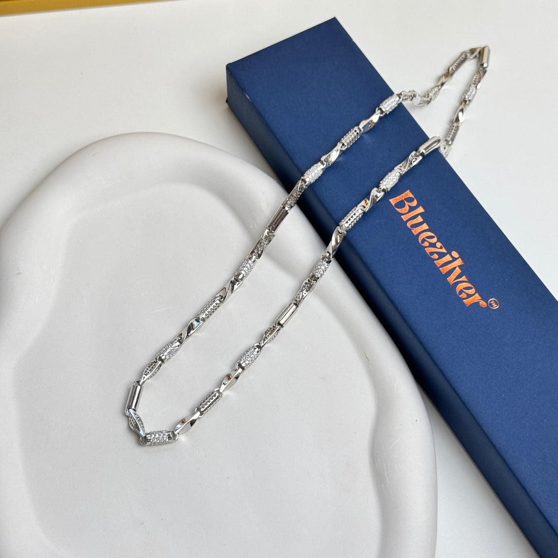 925 Silver Luxe Twist Chain