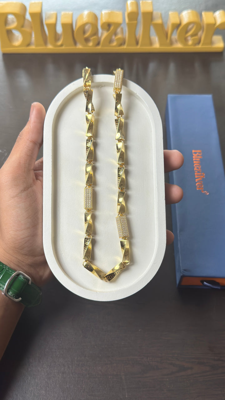 925 Silver Designer Men’s Chain