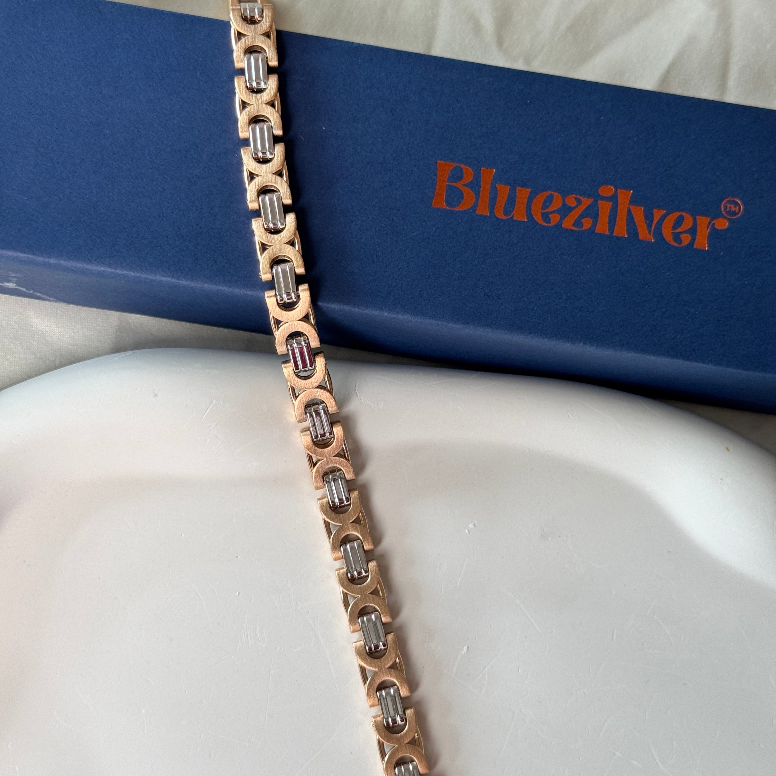 925 Silver Barrel Bracelet