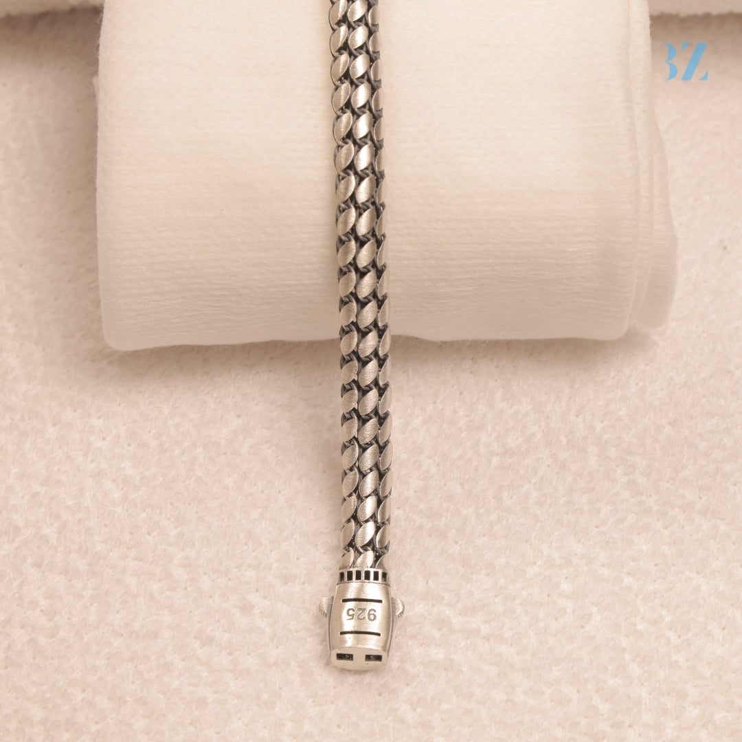 925 Silver Antique WovenCraft Bracelet