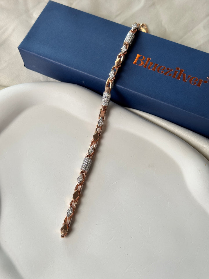 925 Silver Kaju Katali Bracelet
