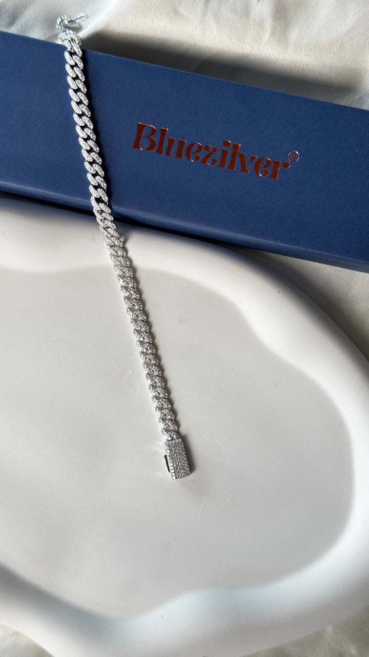 925 Silver Hardik Pandya Inspired Bracelet