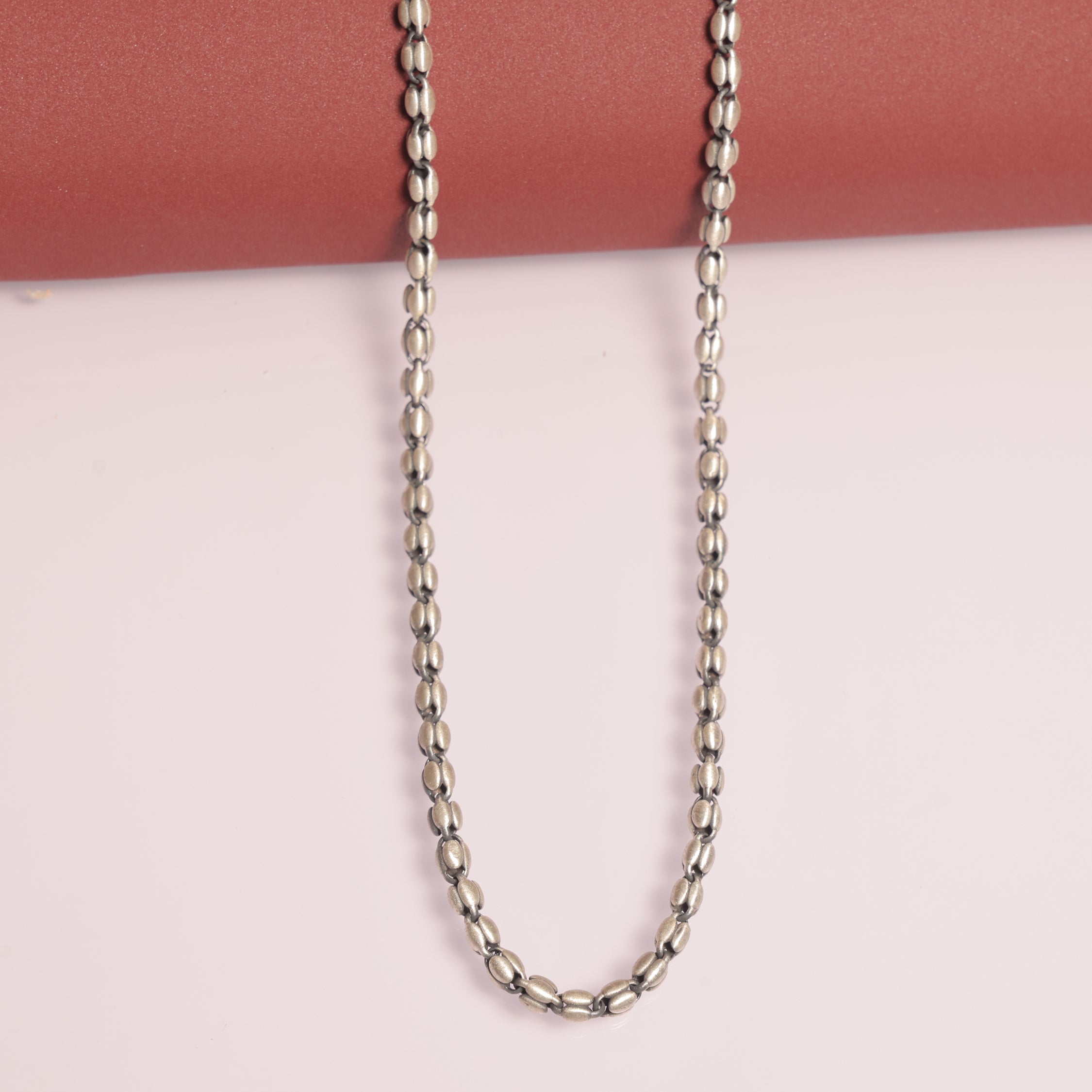 925 Silver Oval-Link Heritage Chain