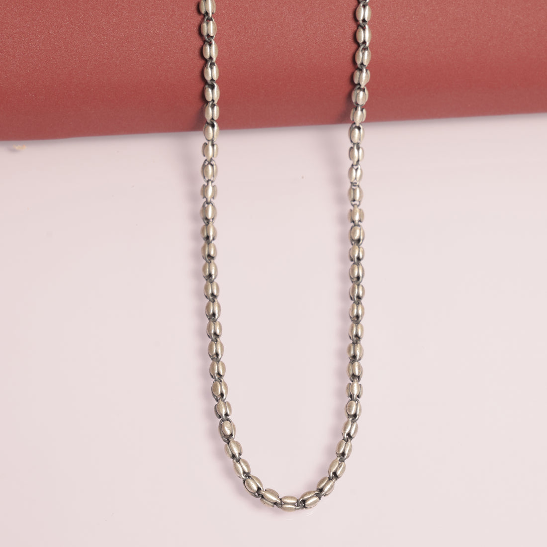 925 Silver Oval-Link Heritage Chain