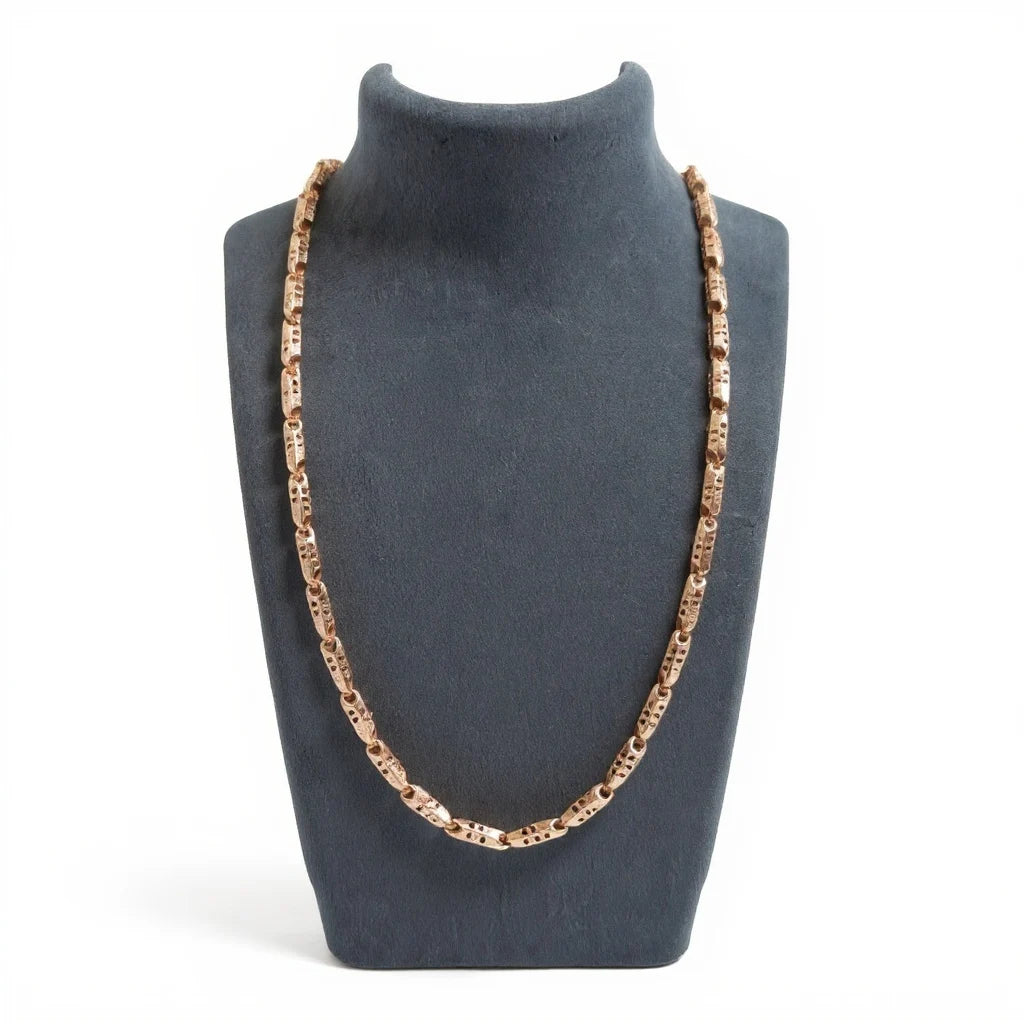 Hammered Link Chain
