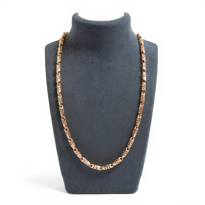 Hammered Link Chain